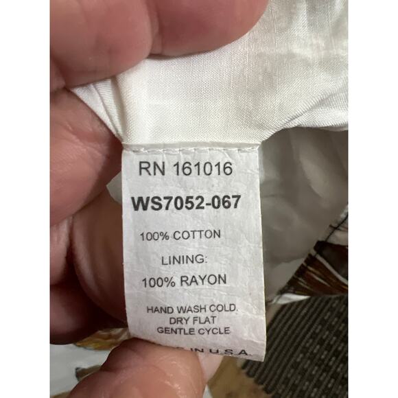 Willa Story size XS cotton maxi dress - Picture 4 of 4